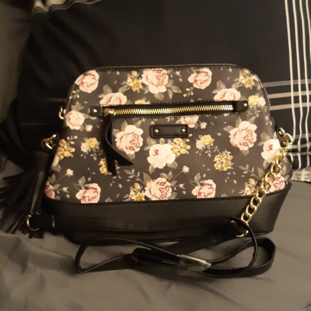 Floral purse